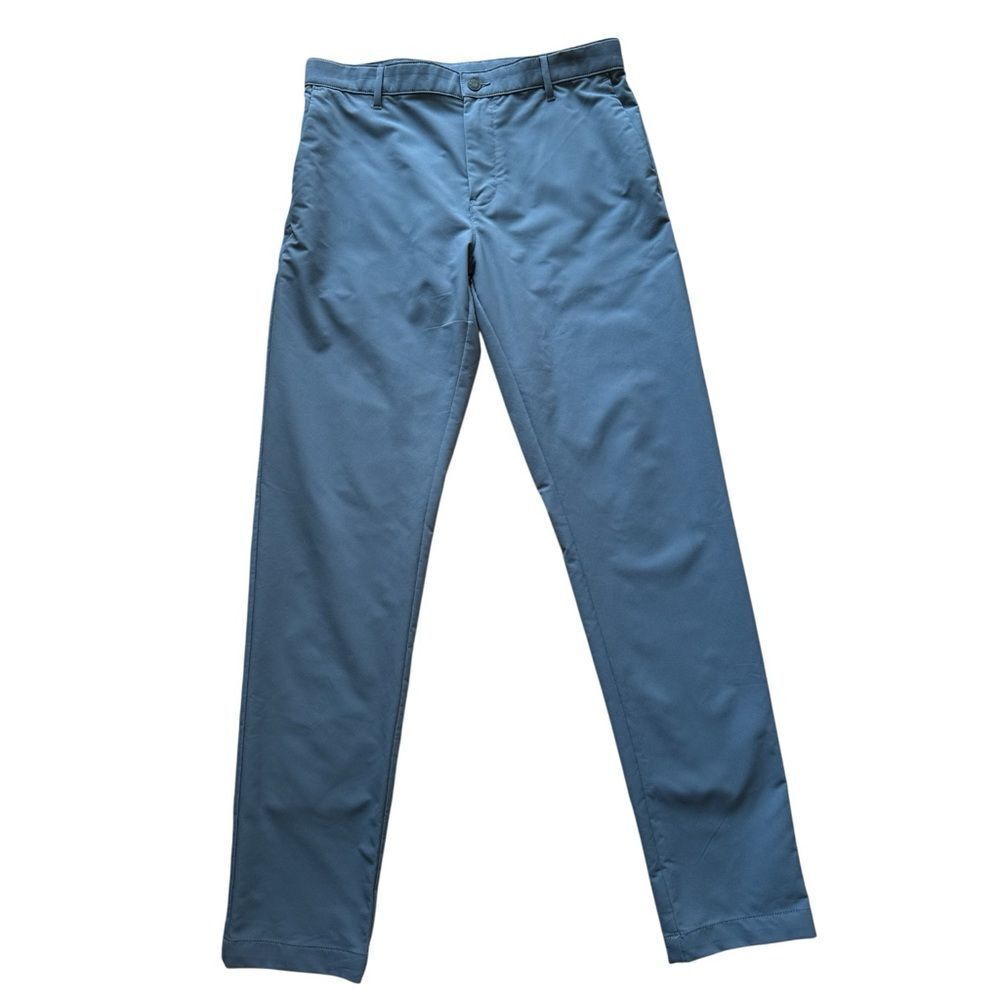 Men's Banana Republic Blue Performance Commuter Pants. Lightweight. Functional